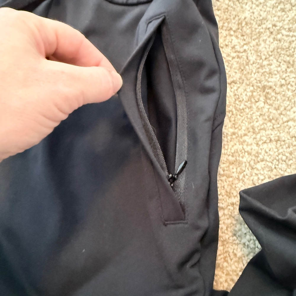 Buffbunny Collection Joggers Womens Small Black Tapered Activewear Pants - Picture 7 of 7